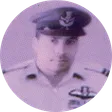 Portrait of Wing Commander M B Pardesi